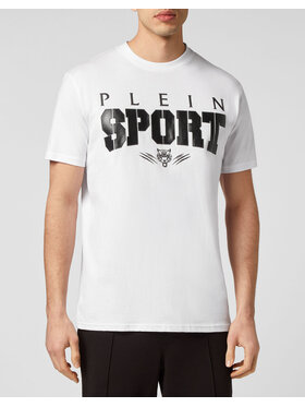 Plein Sport Plein Sport Tričko 1089 Biela Regular Fit