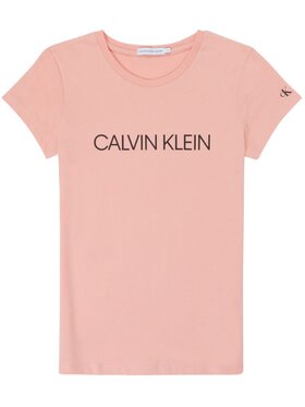 Calvin Klein Jeans Calvin Klein Jeans T-Shirt IG0IG00380 TQQ Różowy Regular Fit