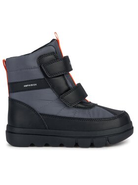 Geox Geox Μπότες Χιονιού J Willaboom Boy B Ab J36LFB 0FU54 C0005 S Μαύρο