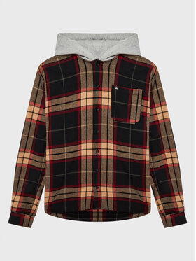 Quiksilver Quiksilver Marškiniai Halidon EQBWT03357 Juoda Regular Fit