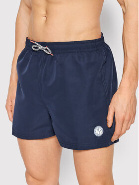 Pepe Jeans Pepe Jeans Szorty kąpielowe Remo PMB10328 Granatowy Regular Fit