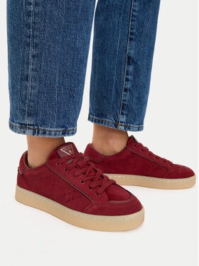 Guess Guess Sneakersy FLTJHE SUE12 Bordová