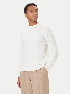 Guess Guess Pullover M5BR42 Z2ZK2 Écru Regular Fit