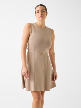 Marciano Guess Marciano Guess Každodenní šaty 181248 Hnědá Classic Fit