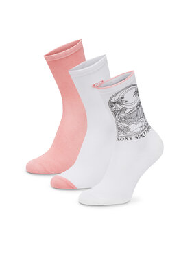Roxy Roxy Hosszú zoknik AS_ROXY_05W_SS25 (3-PACK) Rózsaszín