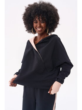 blue shadow blue shadow Bluza Marzenia Czarny Standard Fit