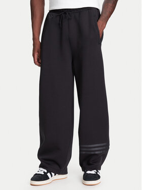 adidas adidas Pantaloni trening Neuclassics JW5445 Negru Loose Fit