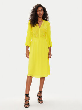 Liu Jo Liu Jo Každodenné šaty CA4061 T5853 Žltá Regular Fit