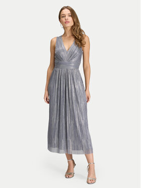 Swing Swing Abito da cocktail 5AK07900 Argento Regular Fit