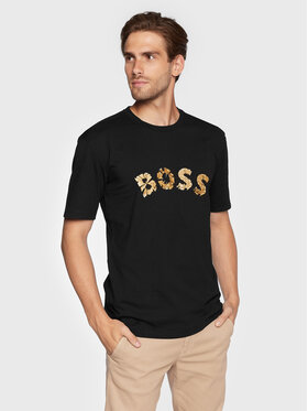 Boss Boss T-Shirt Teego 1 50477617 Czarny Regular Fit