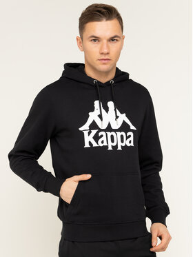 Kappa Kappa Bluza 705322 Czarny Regular Fit