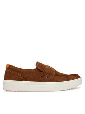 Tommy Hilfiger Tommy Hilfiger Félcipő Modern Light Hybrid Suede Loafer FM0FM05786 Barna
