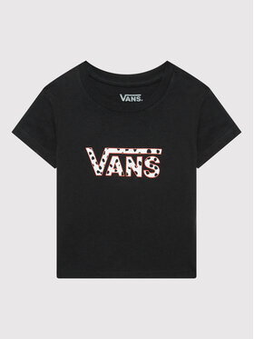 Vans Vans T-shirt Dalmation VN0A7YUO Crna Regular Fit