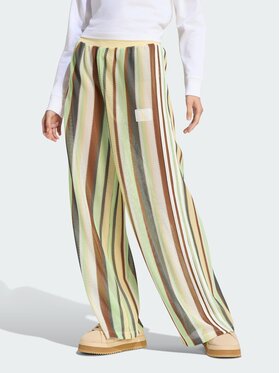 adidas adidas Spodnie dresowe 161718 Żółty Loose Fit