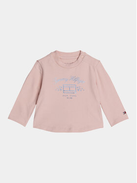 Tommy Hilfiger Tommy Hilfiger Μπλουζάκι KN0KN01917 Ροζ Regular Fit
