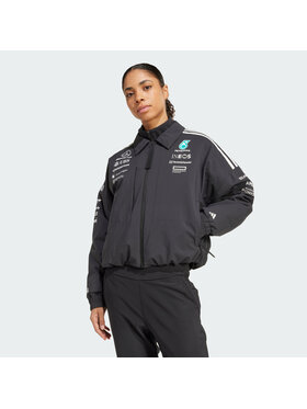 adidas adidas Kurtka anorak 142015 Czarny Loose Fit