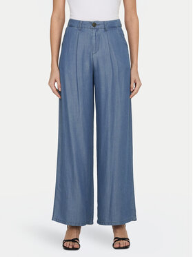JDY JDY Riidest püksid Jasper 15283508 Sinine Wide Leg