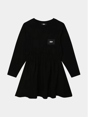 DKNY DKNY Sukienka codzienna D32895 S Czarny Regular Fit