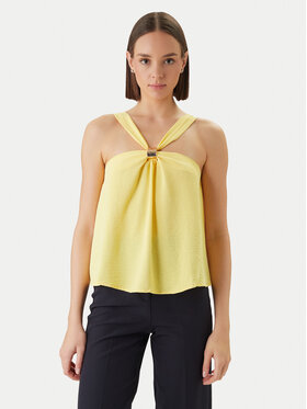 Morgan Morgan Bluse 261-OGALAN Gelb Regular Fit