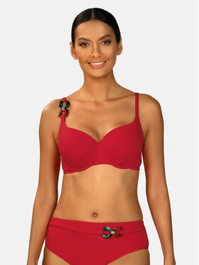 Feba Feba Bikini pezzo sopra FG10 Rosso