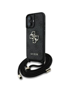 Guess Guess Etui na telefon Apple iPhone 16 Plus Czarny