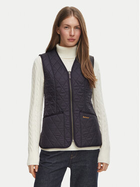 Barbour Barbour Жилетка за костюм Fleece Betty LLI0003NY91 Тъмносин Regular Fit