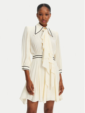 Babylon Babylon Rochie de zi S00856 Écru Regular Fit
