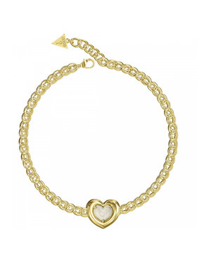Guess Guess Naszyjnik JUBN05455JWYGT/U Złoty