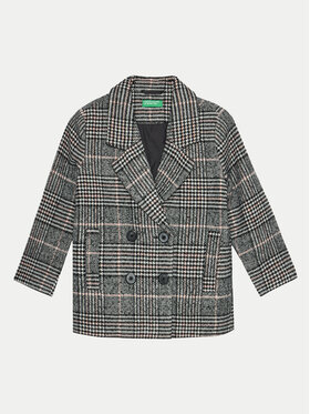 United Colors Of Benetton United Colors Of Benetton Преходно палто 2SNQCN04S Сив Regular Fit