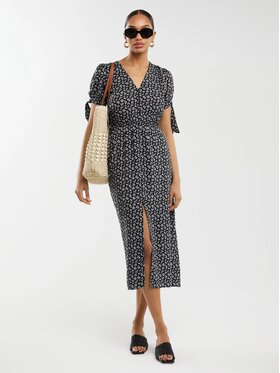 BIG STAR BIG STAR Sukienka codzienna Paregi 906 Czarny Classic Fit