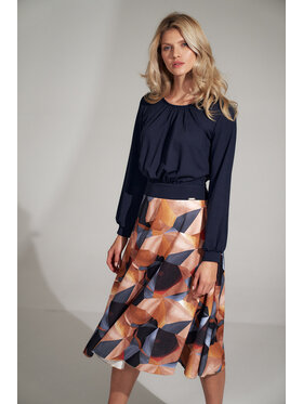 FIGL FIGL Sukienka M725 Kolorowy Regular Fit