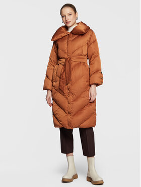 Marella Marella Pūkinė striukė Agnelli 34960227 Ruda Regular Fit