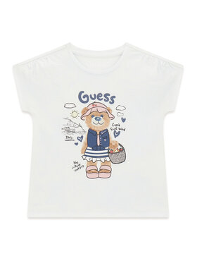 Guess Guess T-Shirt K6GI18 K6YW4 Λευκό Regular Fit