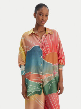 Maaji Maaji Camicia Sakura Scenery Dreambound PT2321CLS011 Multicolore Relaxed Fit