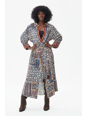 blue shadow blue shadow Sukienka codzienna Evelin Granatowy Regular Fit