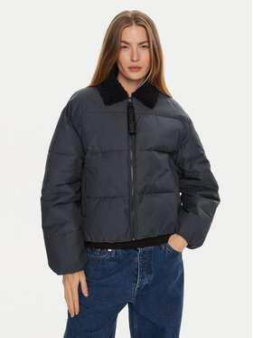 Calvin Klein Jeans Calvin Klein Jeans Geacă de iarnă Aviator J20J224121 Negru Relaxed Fit
