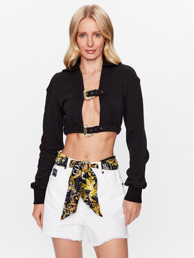 Versace Jeans Couture Versace Jeans Couture Mikina 74HAI316 Čierna Regular Fit
