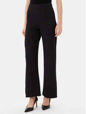 Rinascimento Rinascimento Pantaloni din material CFC0125304003 Negru Regular Fit