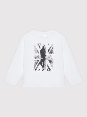 Pepe Jeans Pepe Jeans Блузка Brenda PG502918 Білий Regular Fit