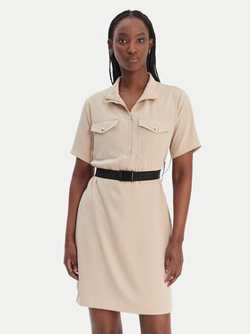 Liu Jo Sport Liu Jo Sport Vestito da giorno TA6020 TS923 Beige Regular Fit