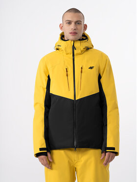 4F 4F Slidinėjimo striukė 4FAW23TTJAM284 Geltona Regular Fit