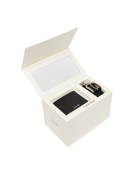 Calvin Klein Calvin Klein Darčeková sada Foil Emboss Cardholder + Belt LV04D0020G Čierna