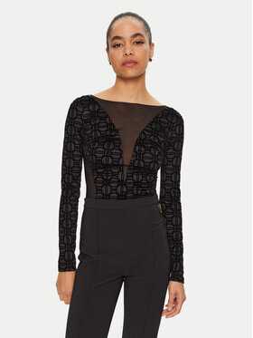 Elisabetta Franchi Elisabetta Franchi Body BO-011-47E2 Negru Slim Fit