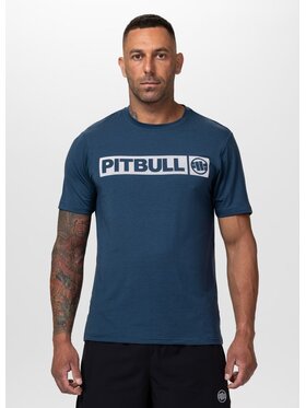 PITBULL PITBULL Koszulka techniczna Casual Sport HILLTOP Niebieski Regular Fit