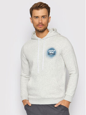 Jack&Jones Jack&Jones Mikina Blurry 12193639 Sivá Standard Fit