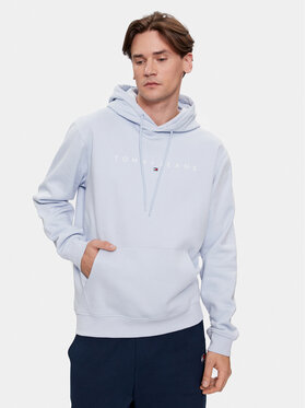 Tommy Jeans Tommy Jeans Bluză Linear Logo DM0DM17985 Albastru Regular Fit