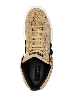 PHILIPP PLEIN PHILIPP PLEIN Sneakersy 15945 Zlatá