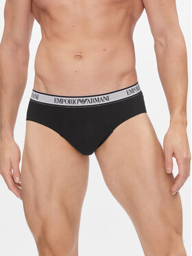 Emporio Armani Underwear Set 3 Sponjic 111734 4R717 50620 Črna