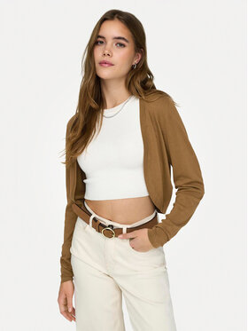 JDY JDY Kardigán Basica 15325076 Barna Regular Fit