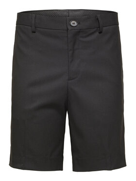 Selected Homme Selected Homme Šortky z materiálu 16088510 Černá Slim Fit
